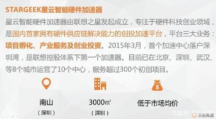 孵化AI独角兽,联想系首个加速器竟然还藏着原型工厂