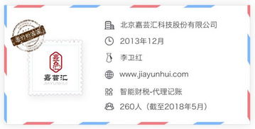 嘉芸汇 从财税咨询向SaaS模式转型，为企业提供智能化财税解决方案